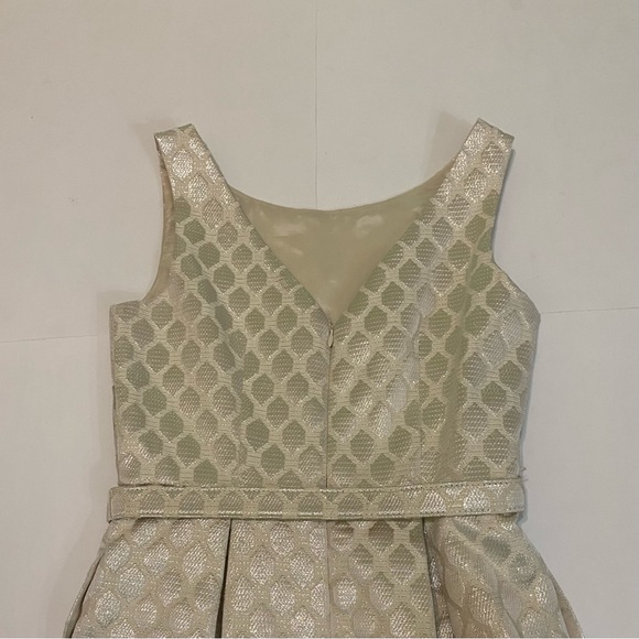 Eliza J Vintage dress cream & silver size 4 - Picture 6 of 12